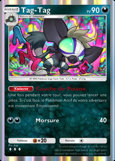 Carte Pokémon TCG Pocket Tag-Tag
