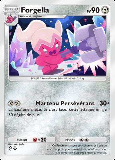 Carte Pokémon TCG Pocket Forgella