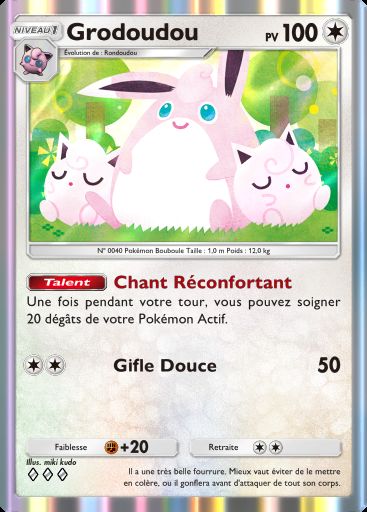 Carte Pokémon TCG Pocket Grodoudou