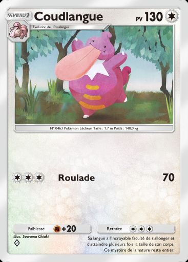 Carte Pokémon TCG Pocket Coudlangue