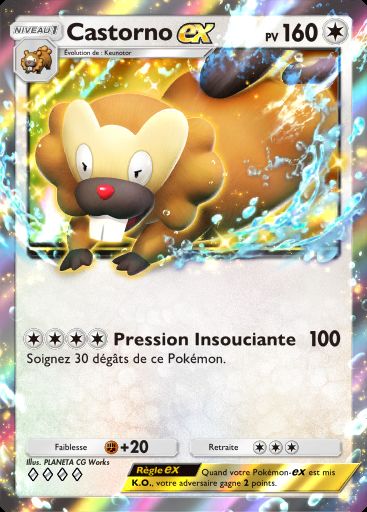 Carte Pokémon TCG Pocket Castorno ex