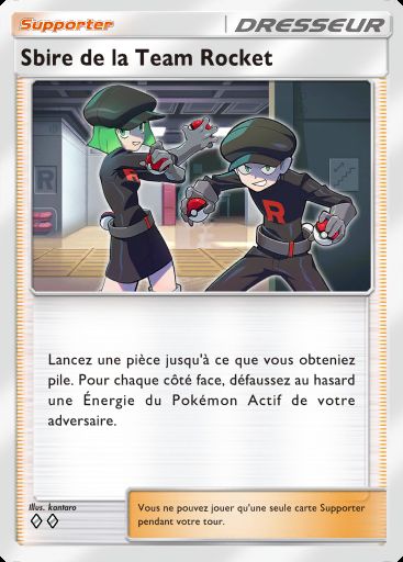 Carte Pokémon TCG Pocket Sbire de la Team Rocket