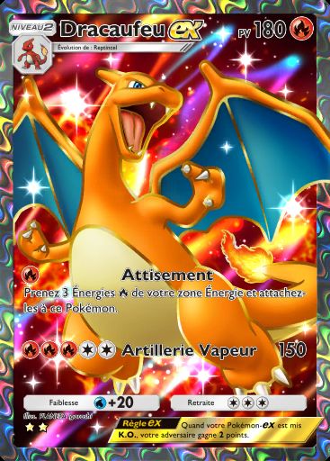 Carte Pokémon TCG Pocket Dracaufeu ex