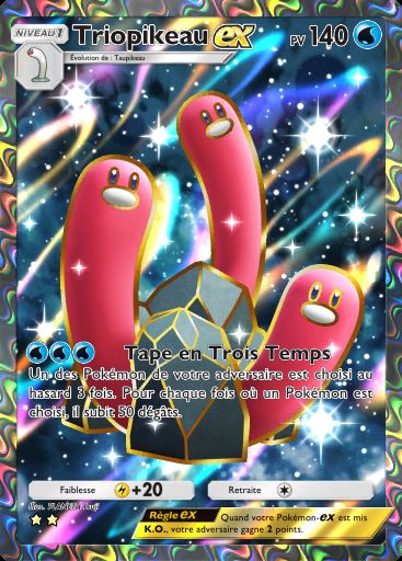 Carte Pokémon TCG Pocket Triopikeau ex