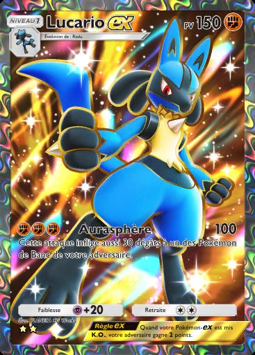 Carte Pokémon TCG Pocket Lucario ex