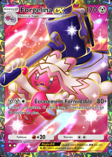 Carte Pokémon TCG Pocket Forgelina ex