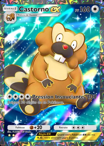 Carte Pokémon TCG Pocket Castorno ex
