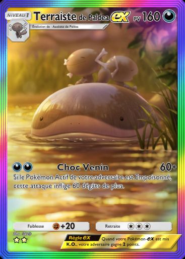 Carte Pokémon TCG Pocket Terraiste de Paldea ex