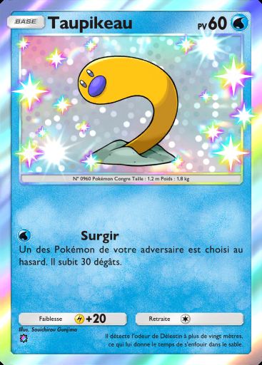 Carte Pokémon TCG Pocket Taupikeau