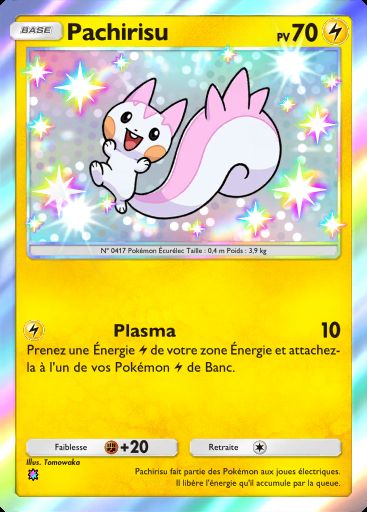 Carte Pokémon TCG Pocket Pachirisu