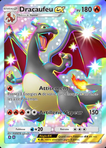 Carte Pokémon TCG Pocket Dracaufeu ex