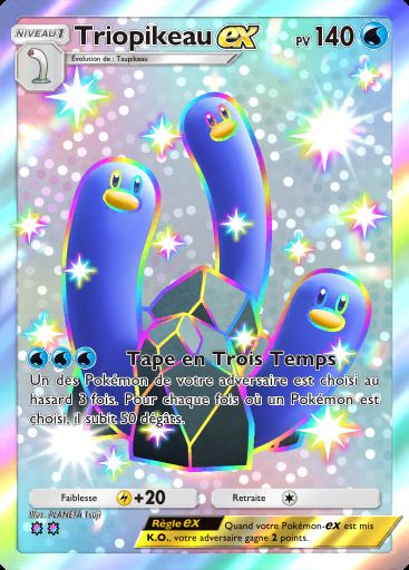 Carte Pokémon TCG Pocket Triopikeau ex