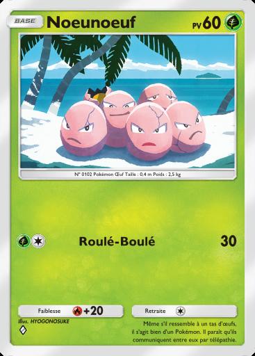 Carte Pokémon TCG Pocket Noeunoeuf