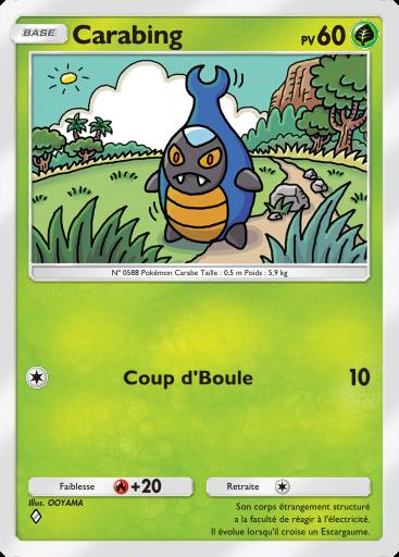 Carte Pokémon TCG Pocket Carabing