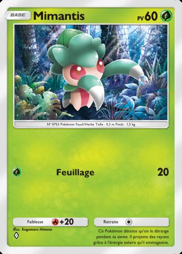 Carte Pokémon TCG Pocket Mimantis