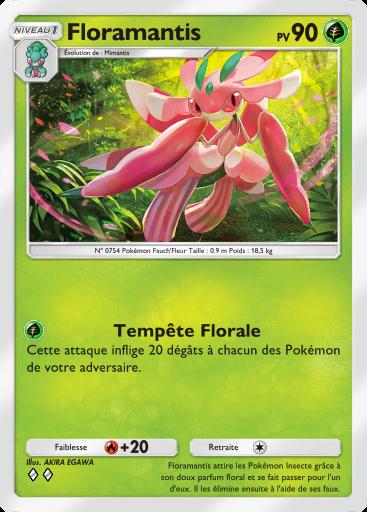 Carte Pokémon TCG Pocket Floramantis