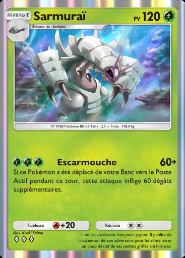 Carte Pokémon TCG Pocket Sarmuraï