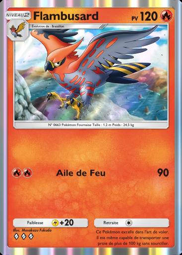 Carte Pokémon TCG Pocket Flambusard