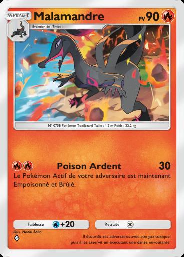 Carte Pokémon TCG Pocket Malamandre