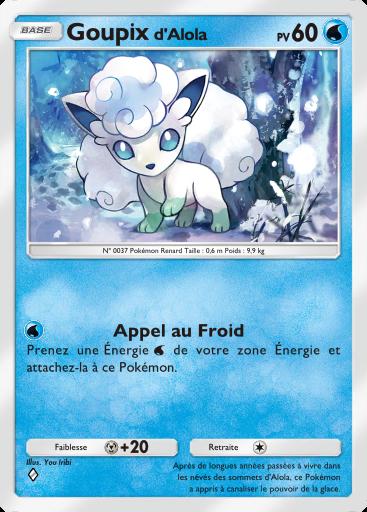 Carte Pokémon TCG Pocket Goupix d'Alola