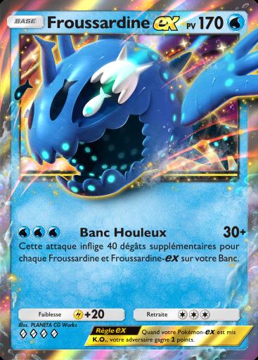 Carte Pokémon TCG Pocket Froussardine ex