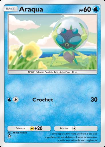 Carte Pokémon TCG Pocket Araqua