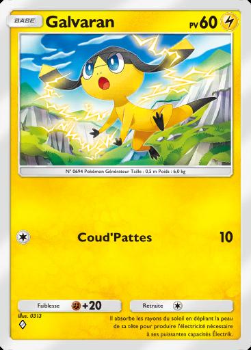 Carte Pokémon TCG Pocket Galvaran