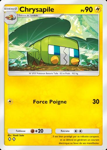 Carte Pokémon TCG Pocket Chrysapile
