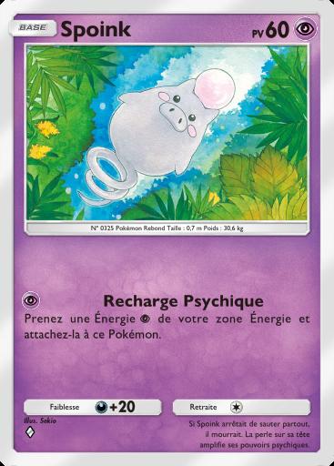 Carte Pokémon TCG Pocket Spoink