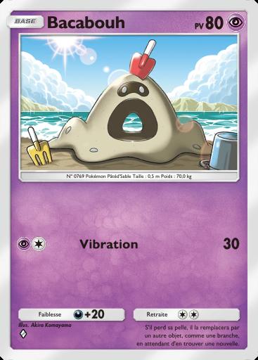 Carte Pokémon TCG Pocket Bacabouh