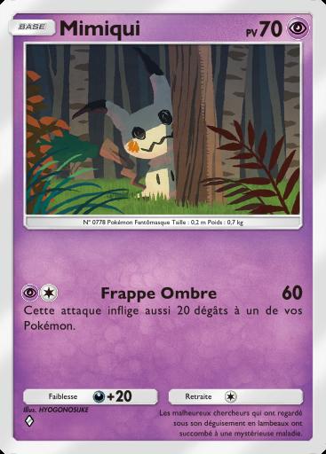 Carte Pokémon TCG Pocket Mimiqui