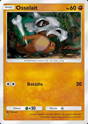 Carte Pokémon TCG Pocket Osselait