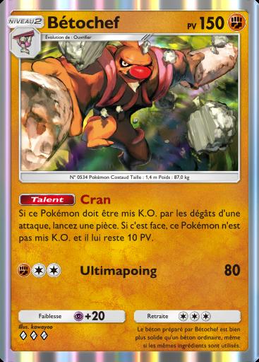 Carte Pokémon TCG Pocket Bétochef