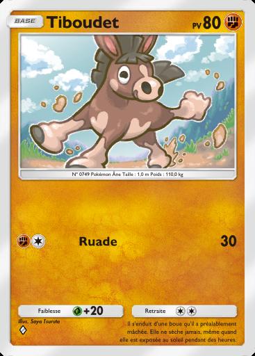 Carte Pokémon TCG Pocket Tiboudet