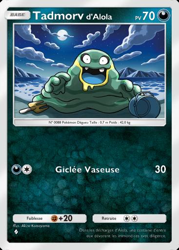 Carte Pokémon TCG Pocket Tadmorv d'Alola