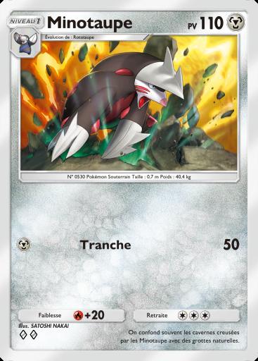 Carte Pokémon TCG Pocket Minotaupe