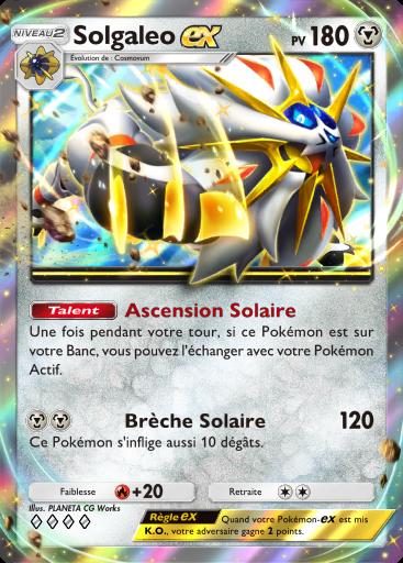 Carte Pokémon TCG Pocket Solgaleo ex