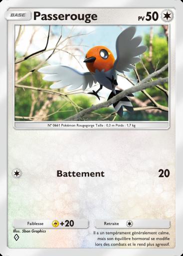 Carte Pokémon TCG Pocket Passerouge