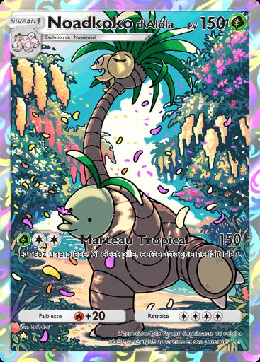 Carte Pokémon TCG Pocket Noadkoko d'Alola