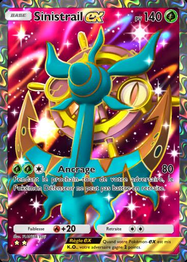 Carte Pokémon TCG Pocket Sinistrail ex