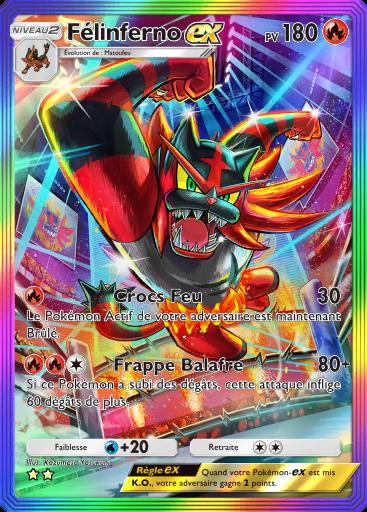 Carte Pokémon TCG Pocket Félinferno ex