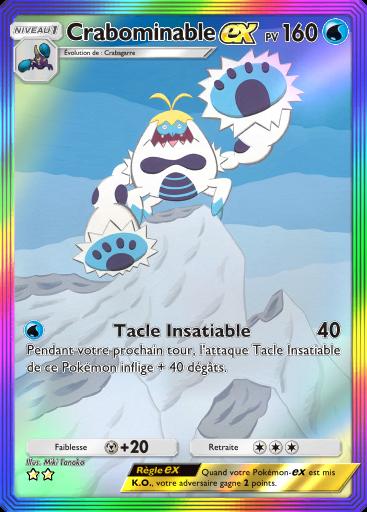 Carte Pokémon TCG Pocket Crabominable ex