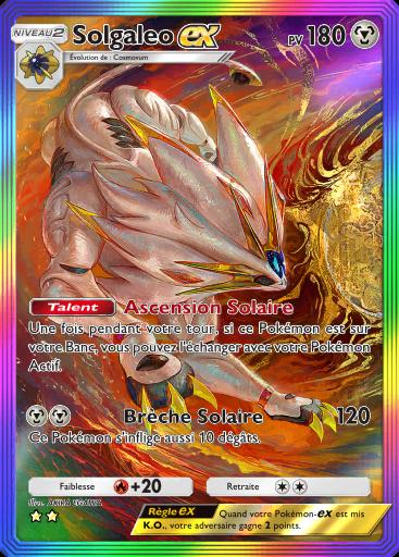 Carte Pokémon TCG Pocket Solgaleo ex