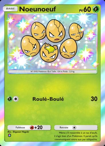 Carte Pokémon TCG Pocket Noeunoeuf