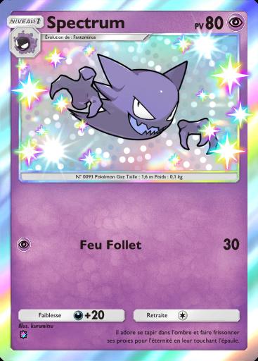 Carte Pokémon TCG Pocket Spectrum