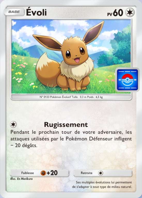 Carte Évoli